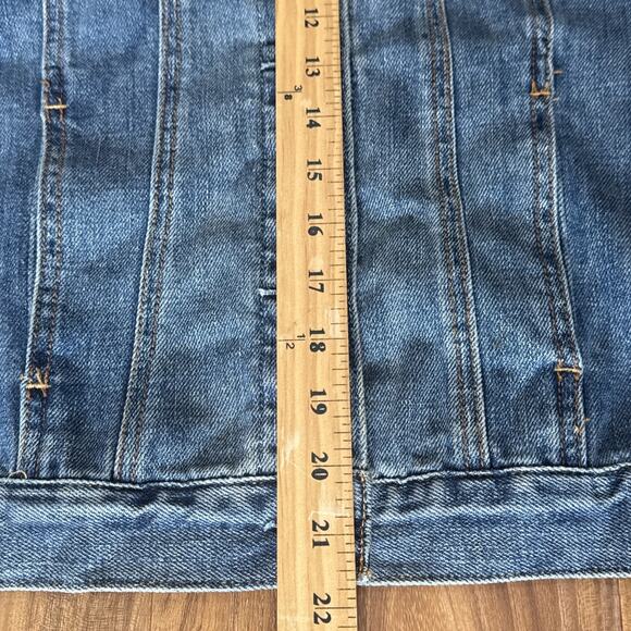 Abercrombie & Fitch Blue Jean Jacket - Picture 5 of 6